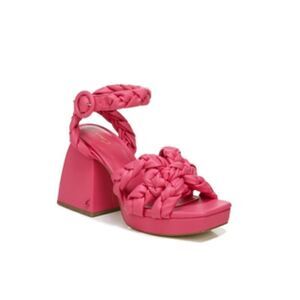 Circus NY by‎ Sam Edelman Mable Flamingo Pink Chunky Heels Women's SZ 7M